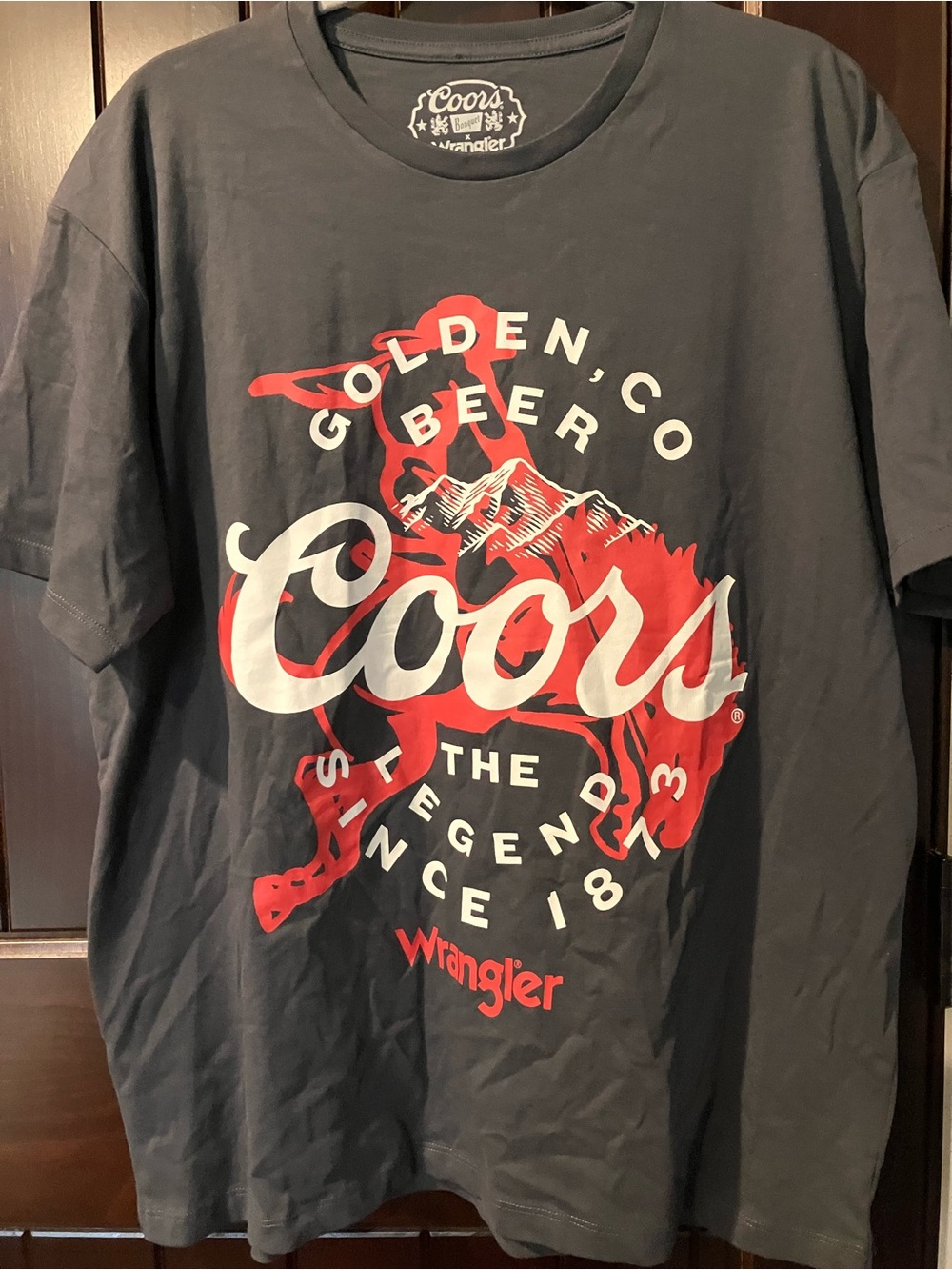 Wrangler x Coors Men’s Graphic Graphic T Shirt NWOT